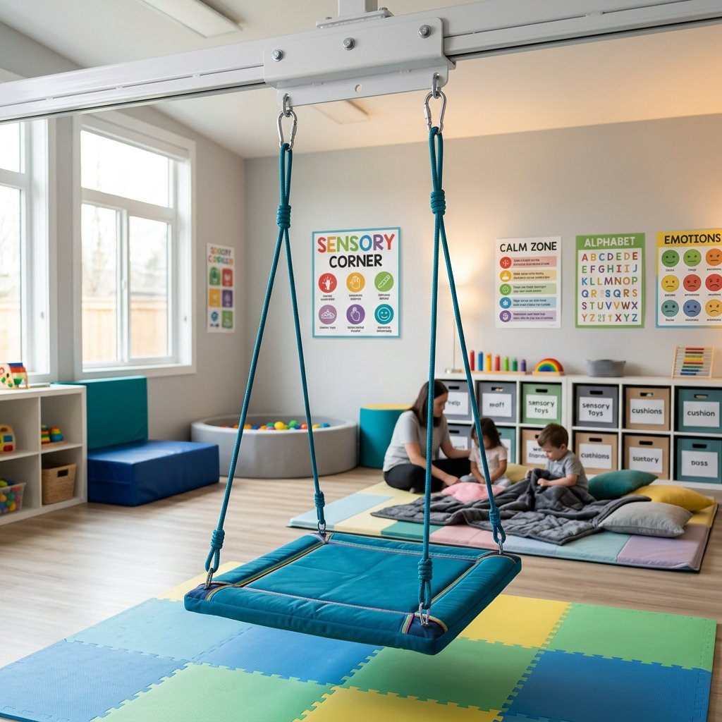 Therapeutic sensory swing